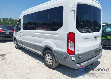 2017 Ford Transit Xl/Xlt z USA, uszkodzony, nr VIN 1FBAX2CM1HKA6490